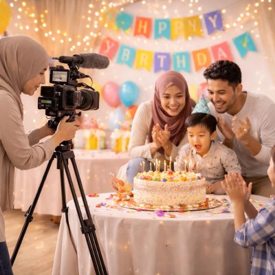 خدمات فیلمبرداری حرفه‌ای 3 ساعته با کلیپ تدوین شده